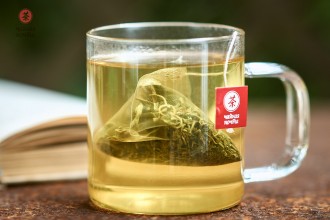 Зеленый чай из Хуннани (Е Шэн Мао Цзянь), 20 пирамидок по 2г. купить в Минске, Чай в пирамидках