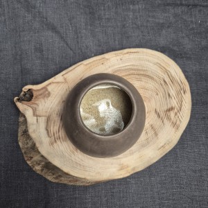 Гальета (калабас, калебас) #462, 250 мл., глина-глазурь, Мате