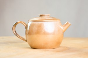 Чайник #2104, 130 мл., фарфор дровяного обжига, Чайники