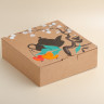 Подарочная коробка "Помогаю Детям" #106, 20х20х6.5 см. купить в Минске, Упаковка
