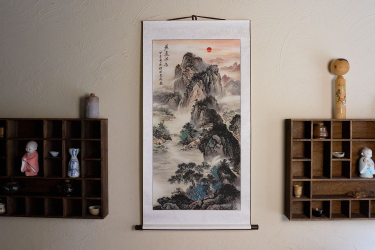 Свиток для чайной церемонии Шань-шуй купить в Минске, Свитки с живописью