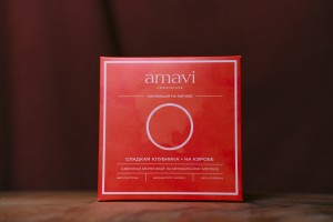 Шоколад Amavi «Сладкая клубника.На кэробе» 50 г. купить в Минске, Шоколад без сахара