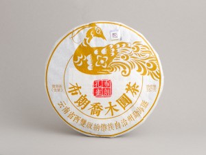 Шэн Пуэр "Золотой Павлин", Булан Цяо Му, 357г., 2021г. купить в Минске, Шэн пуэр (зеленый)