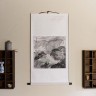 Свиток для чайной церемонии Деревня в горной дымке купить в Минске, Свитки с живописью