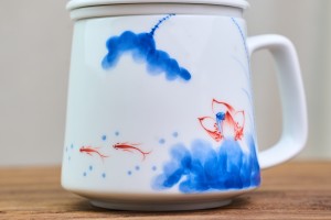 Кружка заварочная #21, 420 мл., фарфор, Колбы и стаканы