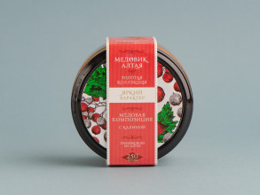 Мёд натуральный, &quot;С Калиной&quot; 250 г. купить в Минске, Мед, шоколад, батончики