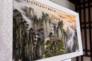 Свиток для чайной церемонии Вершины над туманом купить в Минске, Свитки с живописью