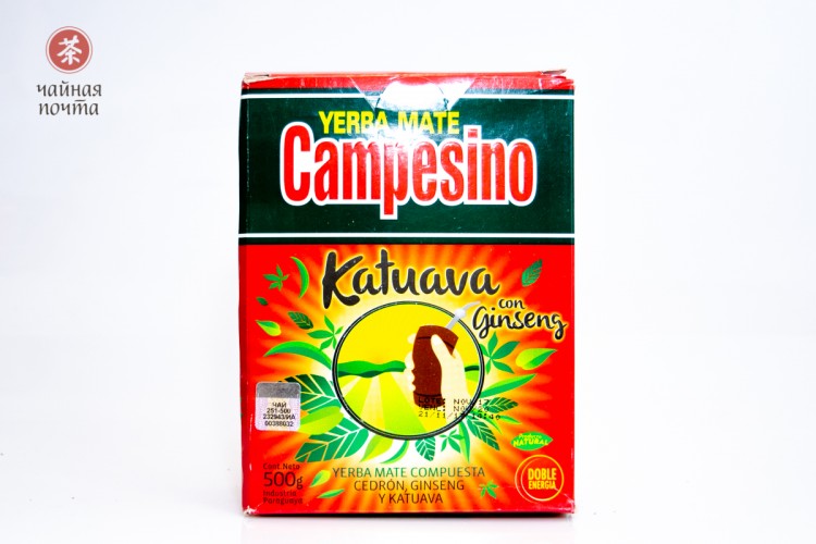 Йерба Мате "Campresino ginseng", Katuava , Парагвай, 500 Г. купить в Минске, Мате