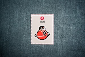 3D Стикер #22 &quot;Коты на Марсе&quot;, 50*65 мм купить в Минске, Стикеры и магниты ЧП