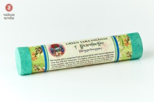 Тибетские благовония "Зеленая Тара", #146, 24 штуки., Благовония (Сян Дао)