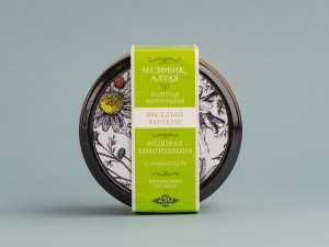 Мёд натуральный, "С Ромашкой" 250 г., Мёд