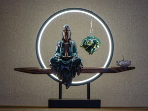 Богиня Гуань Инь (подставка с подсветкой) #520, + арома конусы (10шт.), керамина, 38х48 см. купить в Минске, Посуда