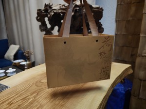 Подарочная упаковка для чая "Ласточки и Лотосы", 2 банки, пакет.  купить в Минске, Упаковка