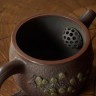 Чайник #2112, "Листья на тёмном камне", 160 мл., циньчжоуская керамика купить в Минске, Чайники