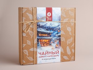 Набор чая &quot;Чайный адвент-календарь&quot; купить в Минске, Готовые чайные наборы в подарок