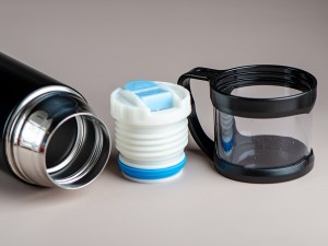 Термос с кружкой #75, черный, 500 мл. купить в Минске, Термосы