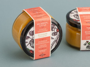 Мёд натуральный, &quot;С Корнем Женьшеня&quot; 250 г. купить в Минске, Мёд