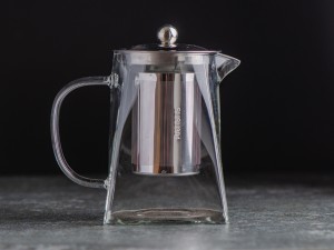 Чайник #1177, &quot;Квадро&quot; 700 мл., огнеупорное стекло купить в Минске, Посуда