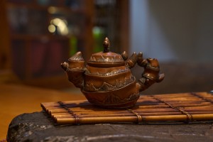 Чайник #2196, 190 мл., исинская глина, Чайники из исинской глины