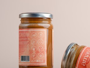 Паста &quot;Апельсин, Миндаль, Шоколад&quot; Amavi 350 г.  купить в Минске, Мёд