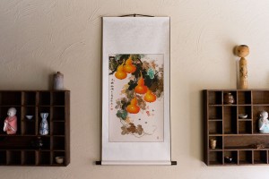 Свиток для чайной церемонии Тыквы-горлянки купить в Минске, Свитки с живописью