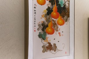 Свиток для чайной церемонии Тыквы-горлянки купить в Минске, Свитки с живописью