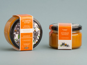 Мёд натуральный, &quot;С Облепихой&quot; 250 г. купить в Минске, Мед, шоколад, батончики