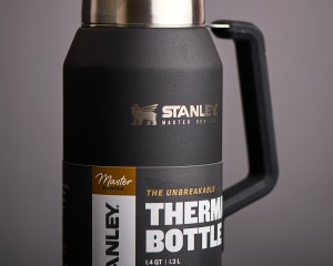 Термос STANLEY UNBREAKABLE THERMAL BOTTLE 1.3л (чёрный), Термосы