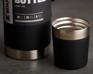 Термос STANLEY UNBREAKABLE THERMAL BOTTLE 1.3л (чёрный), Термосы