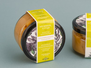 Мёд натуральный, &quot;С Золотым Корнем&quot; 250 г. купить в Минске, Мёд