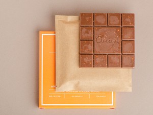 Шоколад Amavi «Молочный на кешью молоке АПЕЛЬСИН &amp; МИНДАЛЬ» 50 г. купить в Минске, Шоколад без сахара
