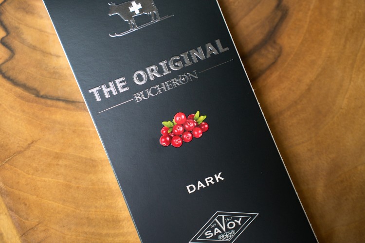 Шоколад"BUCHERON", горький с кусочками клюквы, 90 г. купить в Минске, Мед, шоколад, батончики