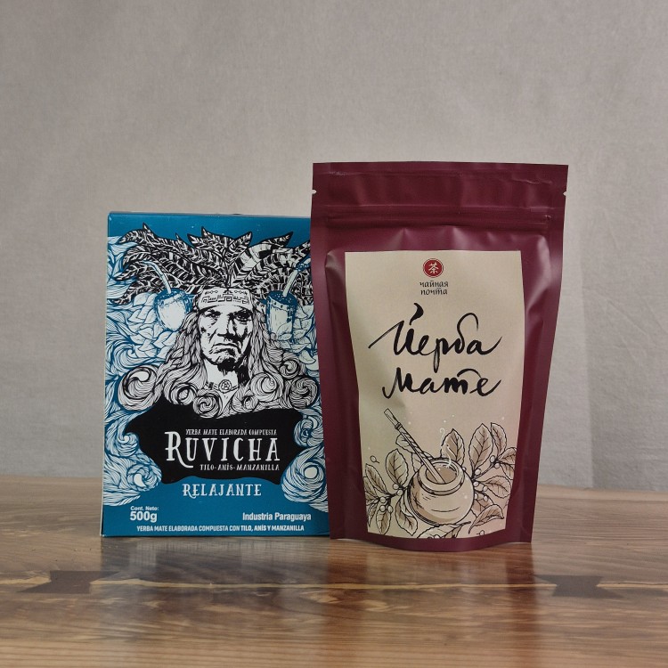 Пробник Йерба Мате Ruvicha "Relajante", Парагвай, 100 г. купить в Минске, Пробники мате
