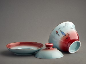 Гайвань #388, 190мл, керамика, ручная роспись., Гайвани