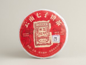 Шу Пуэр "Малая Красная Печать из Биндао", (Биндао Хун Инь), 100г., 2019г. купить в Минске, Пуэр