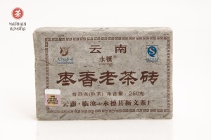 Шу пуэр "Лао Ча Чжуан", 2016 г., 250 г купить в Минске, Шу пуэр (черный)