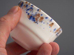 Пиала #1311, 50 мл., обливная керамика, Пиалы