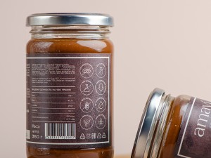 Паста ореховая &quot;Брауни&quot; Amavi 350 г. купить в Минске, Мёд