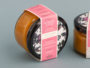 Мёд натуральный, &quot;С Шиповником&quot; 250 г. купить в Минске, Мед, шоколад, батончики