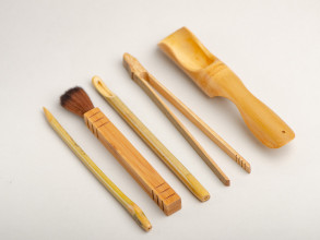 Инструменты для чайной церемонии #11, бамбук, 6 предметов купить в Минске, Нужные мелочи