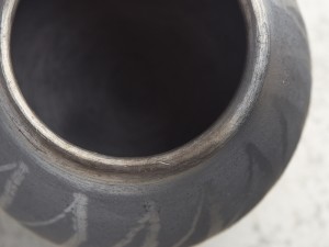 Гальета (калабас, калебас) #364, 180 мл., чернодымленная керамика купить в Минске, Мате