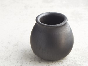 Гальета (калабас, калебас) #365, 180 мл., чернодымленная керамика купить в Минске, Мате