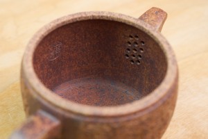 Чайник #2161, "Резная крепость", 250 мл., глина, Чайники