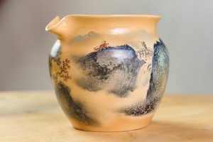 Чахай #370, 230 мл., фарфор дровяного обжига , Чахаи