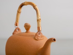 Чайник #1014, 1300 мл., огнеупорная керамика, Посуда