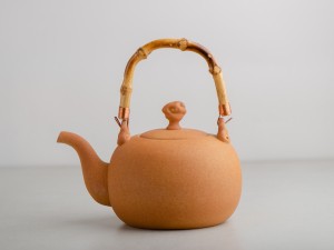 Чайник #1014, 1300 мл., огнеупорная керамика, Посуда