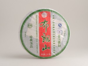 Шэн Пуэр "Бу Лан Шань Ча Ван", 2007г., 357г. купить в Минске, Шэн пуэр (зеленый)