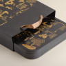 Подарочная коробка для блина + пакет # 105, металл, 24х24х4 см. купить в Минске, Упаковка