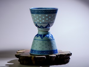 Пиала #1936, 90 мл., старый цзиндэчжэньский фарфор, Пиалы